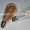 Hight Brightness E27 led bulb led filament ST64 bulb Ampoules led filament standard shape bulb