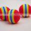 Colorful cats dogs ball toy / rainbow cats dogs ball toy