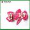 2016 cute handmade bow tie BB clip set for little girl's hair