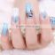 Easy match with cloths customize nail sticker nail printing small plate