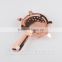 Stainless steel ice bar strainer, bar strainer s/s with copper plated