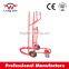 stainless steel handle tyre hand trolley