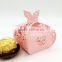 C341 Laser cut butterfly birthday decoration items wedding favor candy box favors gift box with ribbon                        
                                                Quality Choice
