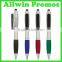 Plastic Ballpoint Pen and Stylus
