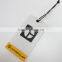 Silk Screen Printed White China Felt Swing Tag