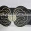 2016 stock new PU dress elastic belt for women