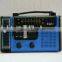 AM/FM/SW1/SW2 portable with LED emergency flashlight solar dynamo radio solar radio torch