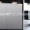 Double door Aluminum Bathroom Cabinet with Top LED Light,with shaver socket