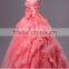 2015 L7-1 Latest design Real Sample pink quinceanera dresses prom dresses 2015