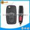 4D0837231P / E 3 button car key with 315Mhz and LOGO and Switchblade remote key 4D0 837 231 P / E for Audi A4 A6 A8