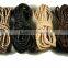 Bolo Braided Round Leather Cords |100% Genuine Leather 3mm Braided Bolo Cord Round