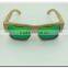 Trade Assurance Wood Frame Bamboo Polarized Lenses Sunglasses Wooden Frame Sunglasses Fashion Italy Design CE Sunglass