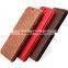 Luxury design smooth flip leather smart case for iphone 6 plus