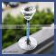 Promotion long-stemmed glass candle holder/ marble candle holders/ glass candle holder for wendding