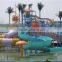 2016 hot sale interactive familiy aqua house jungle kiosk amusement park slide for sale