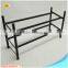 12 Pairs 4 Tier Powder Coating Eco Friendly Mat Black Shoe Rack