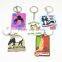Yiwu Manre customized rubber animal designed keychain 2d pvc key ring keychain manufacturers