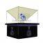 Indoor 3d Holographic Display Pyramid Window Glass Display