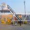 50m3/h productivity mobile concrete mixing station YHZS50