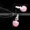 OEM logo new model metal shell earphone high sound quality in ear earphone with microphone
