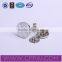 Good plating good engraved snap fancy button for jacket