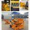 Moving mobile hollow block machine QTM6-25 Mobile Hollow Block Machine Price on Sale