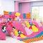 polyester princess/snow white/hello ketty cartoon design bedsheet fabric