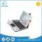 Aluminum Bluetooth tablets leather keyboard case