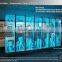 Digital Control LED Water Bubble Wall , Computer Programe Dancing LED Bubble