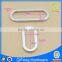 oval ring zinc alloy nickel color hardware