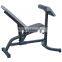 Soozier Incline / Flat Exercise Weight Bench Bodybuilding Gym w/ Preacher Curl Station