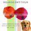 Wholesale pet toys squeaky rubber ball for dog