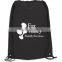 customzied Drawstring Bags/Custom Drawstring Sportpacks/Printed Road Runner Sportpack