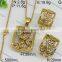 Hot Stainless Steel Jewelry Wholesale 18k Gold Plated Jewelry Set