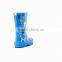 China made skyleblue winter boots for kids with special design