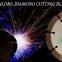 Diamond cutting blade for stone slab cutting,stone edge cutting blade