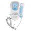 Fetal Heart Doppler LCD Display 3MHZprobe-Blue color