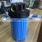 10 inch big blue water filter housing with a air release button