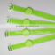 125KHz/134.2KHz/13.56MHz RFID Green Wristbands, Colorful PVC RFID Wristbands for Events/Party
