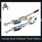 3T hand rachet puller with single gear double hook