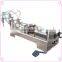 pneumatic double heads semi automatic liquid filling machine