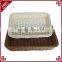 Wholesales beautiful handmade PE rattan bath basket for storage hotel bath gift set