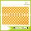 PP Plaid Placemats Washable Heat-resistant for Dining Table 45*30CM (Set of 12)