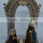 Polyresin 3d baby jesus birth craft holy family figurines