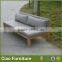 Patio sofa teak wood sofa set outdoor furniture