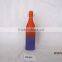 two colors Colored Square 500ml Glass Drink Water Bottle Hot Sale Glass Juice Bottle With Clip Lid in a reasonal price