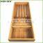 Bamboo space save kitchen knife storage holder Homex BSCI/Factory