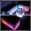 LED colorful waterproof beer festival benches plastic banquette bench