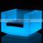 Elegant Modern Abundant colors Fashion LED sofa/chair with rechargeable LED furniture sofa