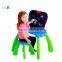 Children Touch Screen Leaning Desk , Touch And Learn Activity Table Set From Dongguan ICTI Factory